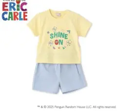 petit main はらぺこあおむし　Tシャツ＆ショートパンツセット 80cm