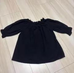 グレイル　オフショルダーブラウス トップス ブラック 黒