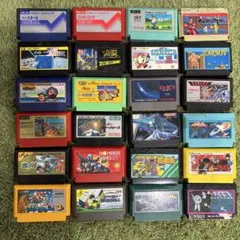 ファミコンソフト まとめ売り　24本セット