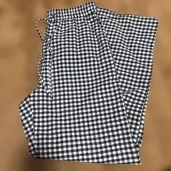 GUギンガムチェックパンツ