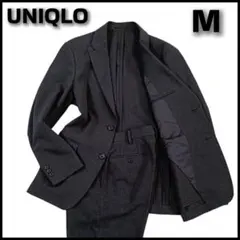【美品】UNIQLO ユニクロ カジュアルスーツ セットアップ グレー M