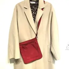 agnes.b ナイロン ショルダーバッグ　バーガンディ アニエスべー