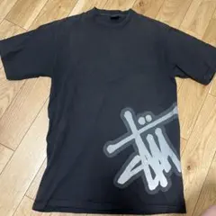 90s 紺タグ　oldstussy ストックロゴ　サンフェードTシャツM