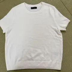 GAP ホワイトニット 半袖セーター XXSのサムネイル