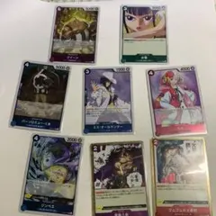 ワンピースカード  op-1  レアカード8枚