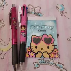 サンリオ　ハローキティ♡1997 　レア　キティちゃん　ケース入り文房具セット サンリオ ハローキティ♡1997 レア キティちゃん ケース入り文房具