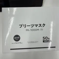 プリーツマスク PK-1000M ふつうサイズ 50枚入