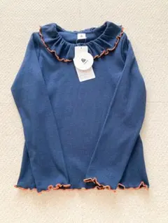 【新品未使用タグ付き】バースデイ &mignon 襟付きトップス　120cm