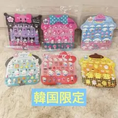 【韓国限定】正規品 サンリオ 3Dシール 6種セット