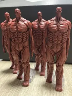 一番くじ 進撃の巨人 I賞 地鳴らしフィギュア 4点セット