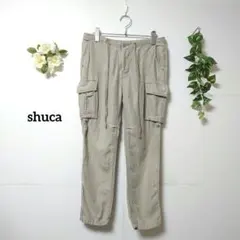 シュカ カーゴパンツ カジュアルパンツ М 麻混みのサムネイル