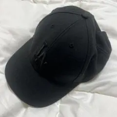 ブラック LAロゴ ベースボールキャップ