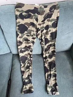 A BATHING APE カモフラ柄 レギンス