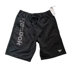 【新品タグ付】Reebok 水陸両用 ショーツ ブラックＬ