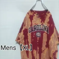 L103【US輸入】サウスカロライナ大学　半袖Tシャツ【メンズXL】タイダイ柄のサムネイル