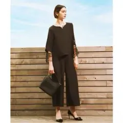 美品 Della Luce デラルーチェ セットアップ M ブラック フォーマル