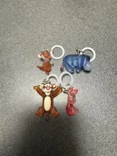 Winnie the Pooh めじるしアクセサリー ディズニー 4個セット