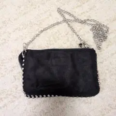 ZARA チェーンバッグ　チェーンウォレット