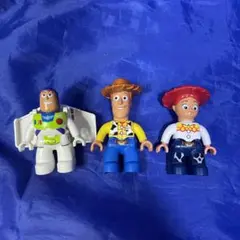 レゴ デュプロ トイストーリー ミニフィグバズ ウッディ ジェシー 3体セット