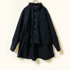 極美品✨ミズイロインド コットンリネン ボリューム袖 ギャザー 