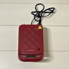 recolte ホットサンドメーカー 本体 レッドのサムネイル