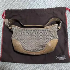 COACH コーチ アクセサリーポーチ ハンドバッグ シグネチャー 6351