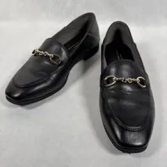 美品】 グリーンレーベルリラクシング ビット ローファー 25.5 晴雨