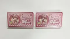 カラフルピーチ　ダイナー　お名前バッジ　のあ　2個セット