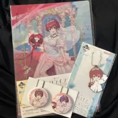 ホロライブ　一番くじ　宝鐘マリン　缶バッジ　クリアファイル　ラバーチャーム