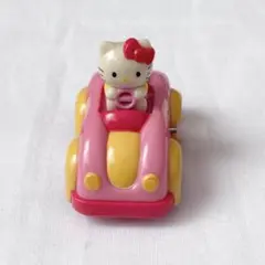 d*9様 【平成レトロ】サンリオ　ハローキティ ゼンマイ式ミニカーのサムネイル
