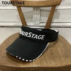 TOURSTAGE ツアーステージ バイザー フリー ブラック ゴルフ