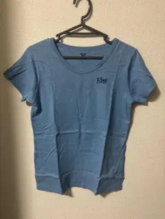 ROXY ブルー Tシャツ Lサイズ