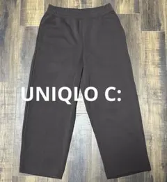 uniqlo c スウェットワイドパンツ