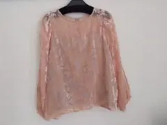 長袖レーストップス