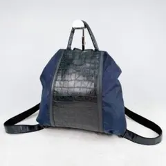 現行品【新品】イビサ バケーロロゴデニムリュック - メルカリ
