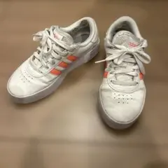 adidas アディダス レディース スニーカー ピンク 紐靴 23cm