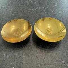 金属製彫刻入り皿5枚セット　金小槌・金製品　金盃・24K-GP 2025年最新】金杯皿の人気アイテム - メルカリ