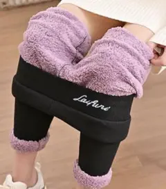 Mブラック裏起毛 極暖レギンスレギンス パンツ ストレッチ 保温性 防寒対策