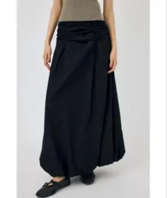 【美品】MOUSSY ブラック ロングスカート サイズ0