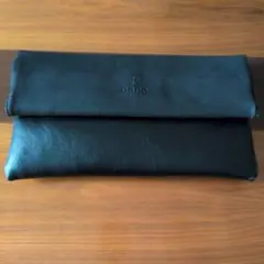 ナノユニバース 黒 クラッチバッグ（ユニセックス）