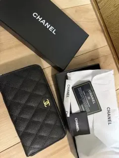 CHANEL ノベルティ長財布本革