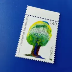 外国切手 リヒテンシュタイン 2011年 ヨーロッパ切手（森）1V