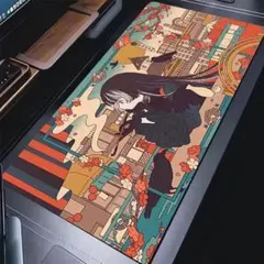 儒烏風亭らでん ラバーマット プレイマット デスクマット