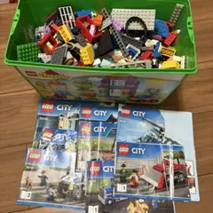 LEGO大量　マイクラのぶた付き　まとめ売りと説明書