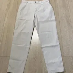 シアサッカー スラックス パンツ ホワイト ZARA ノームコア シンプル 夏のサムネイル