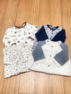 ロンパース・カバーオールセット　50〜60