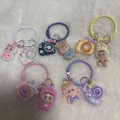 ラブブミニストラップ5個セット