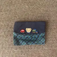ファミリア familiar ミニポーチ 小物入れ　ティッシュケース　お受験