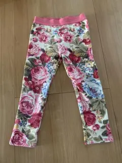 花柄ストレッチパンツ 95cm以下用