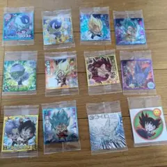 15弾 ドラゴンボール 超戦士シールウエハース 超絶感謝の十周年　１２枚セット